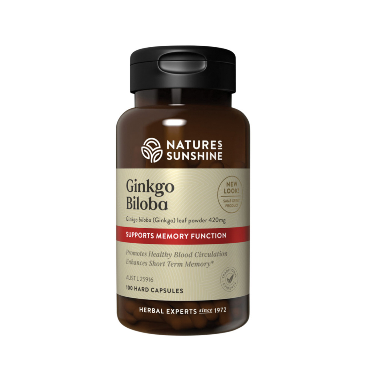 Nature's Sunshine Gingko Biloba 420MG 100 Caps-0