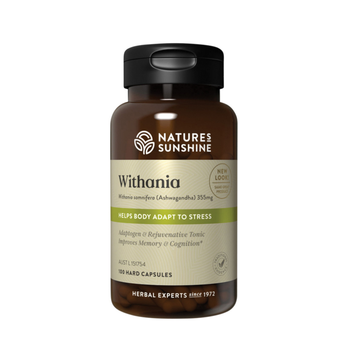 Nature's Sunshine Withania 355mg 100 Caps-0