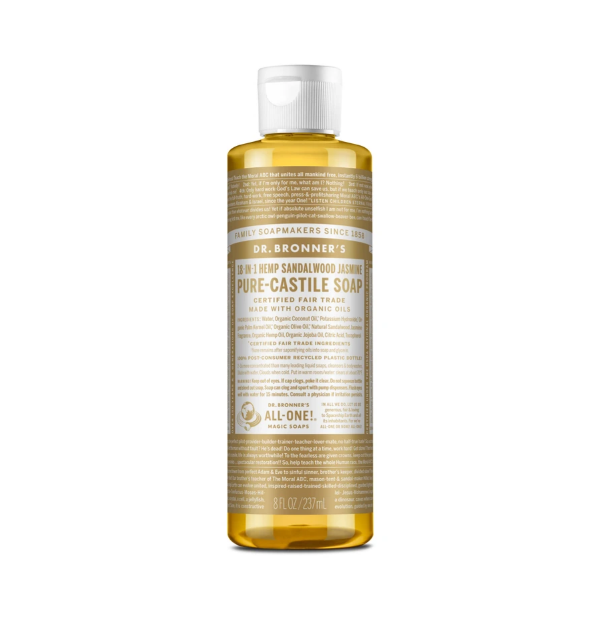 Dr Bronners Sandalwood Castile Soap