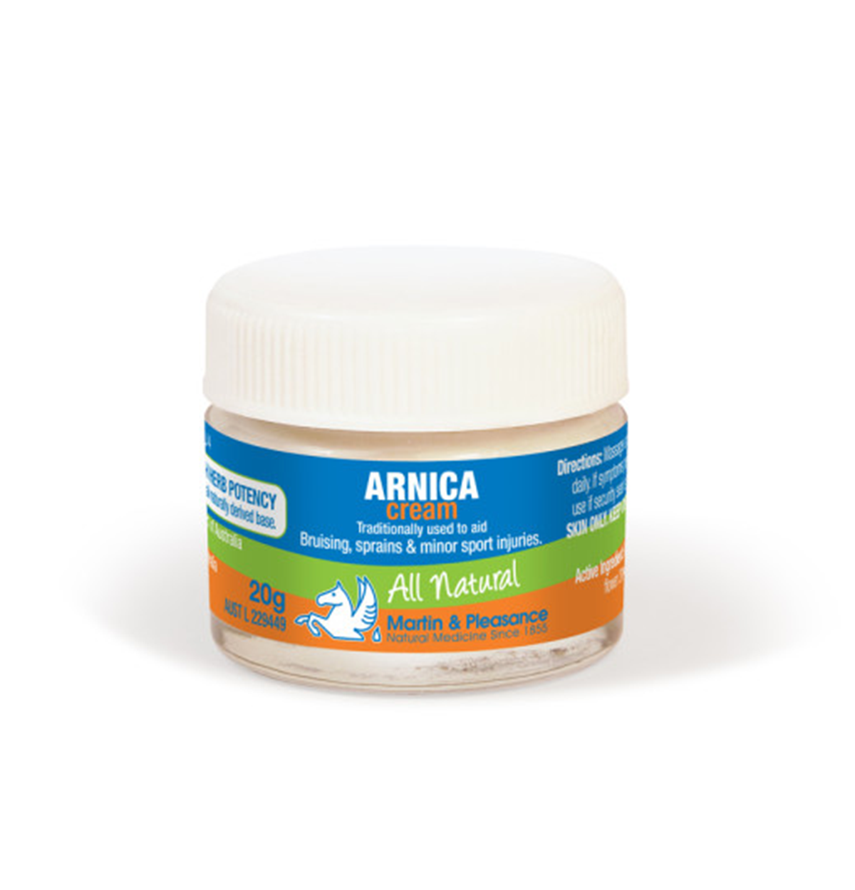 Martin & Pleasance All Natural Cream Arnica