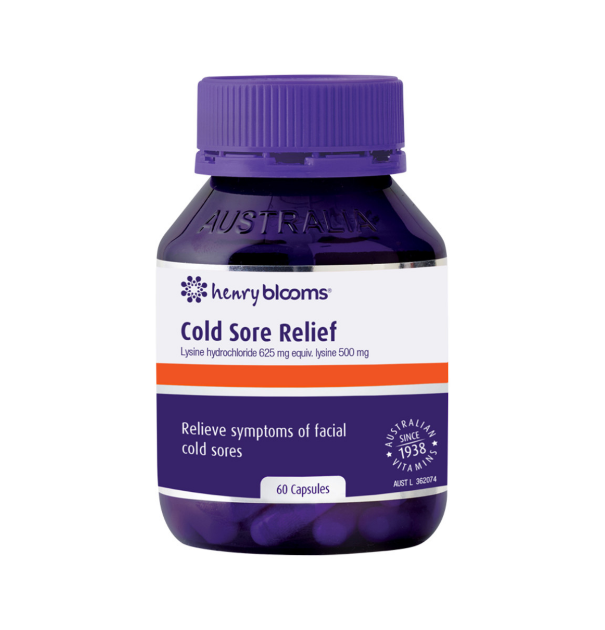 Henry Blooms Cold Sore Relief 60c-0