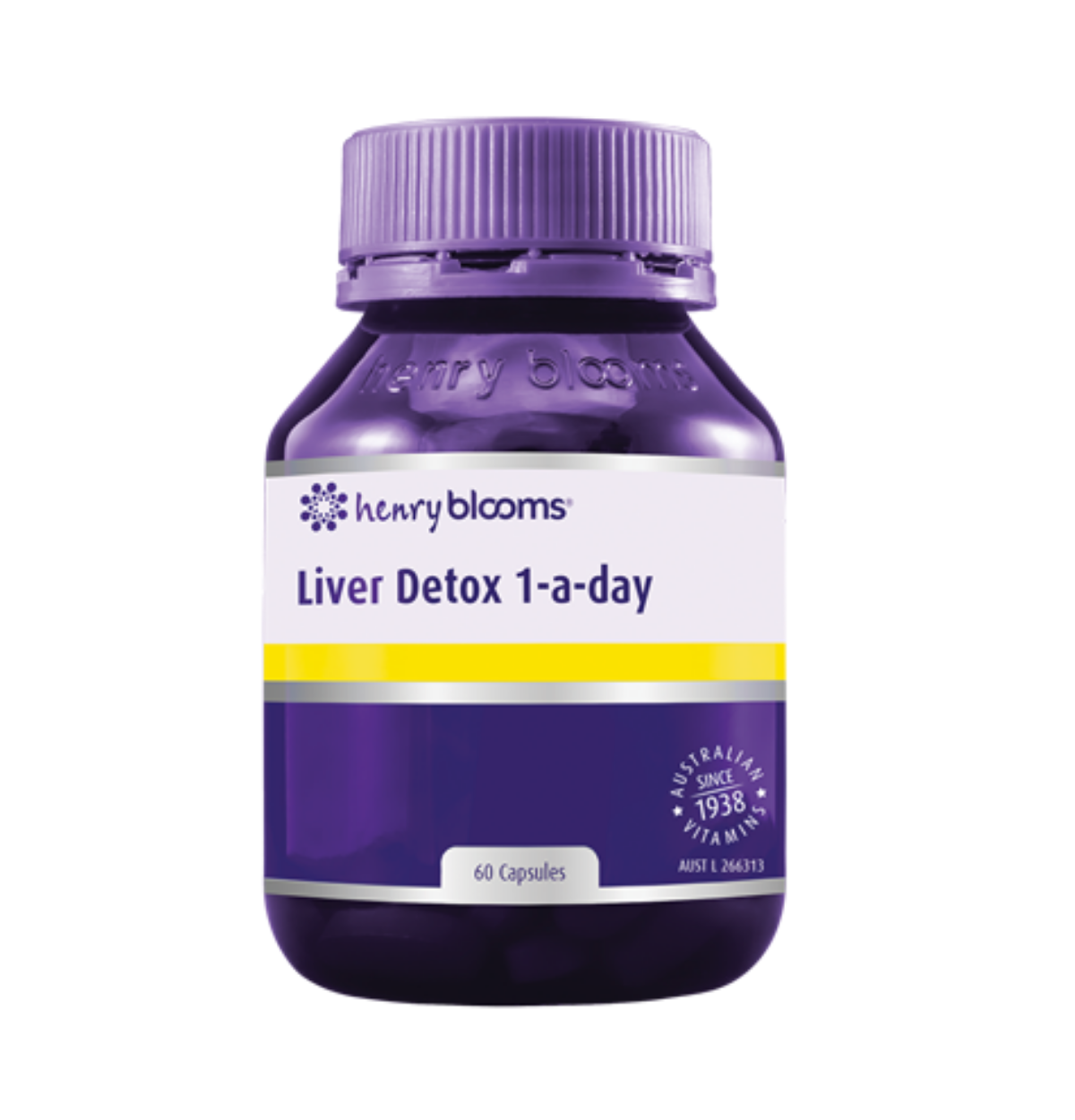 Henry Blooms Liver Detox (1 a day) 60c-0