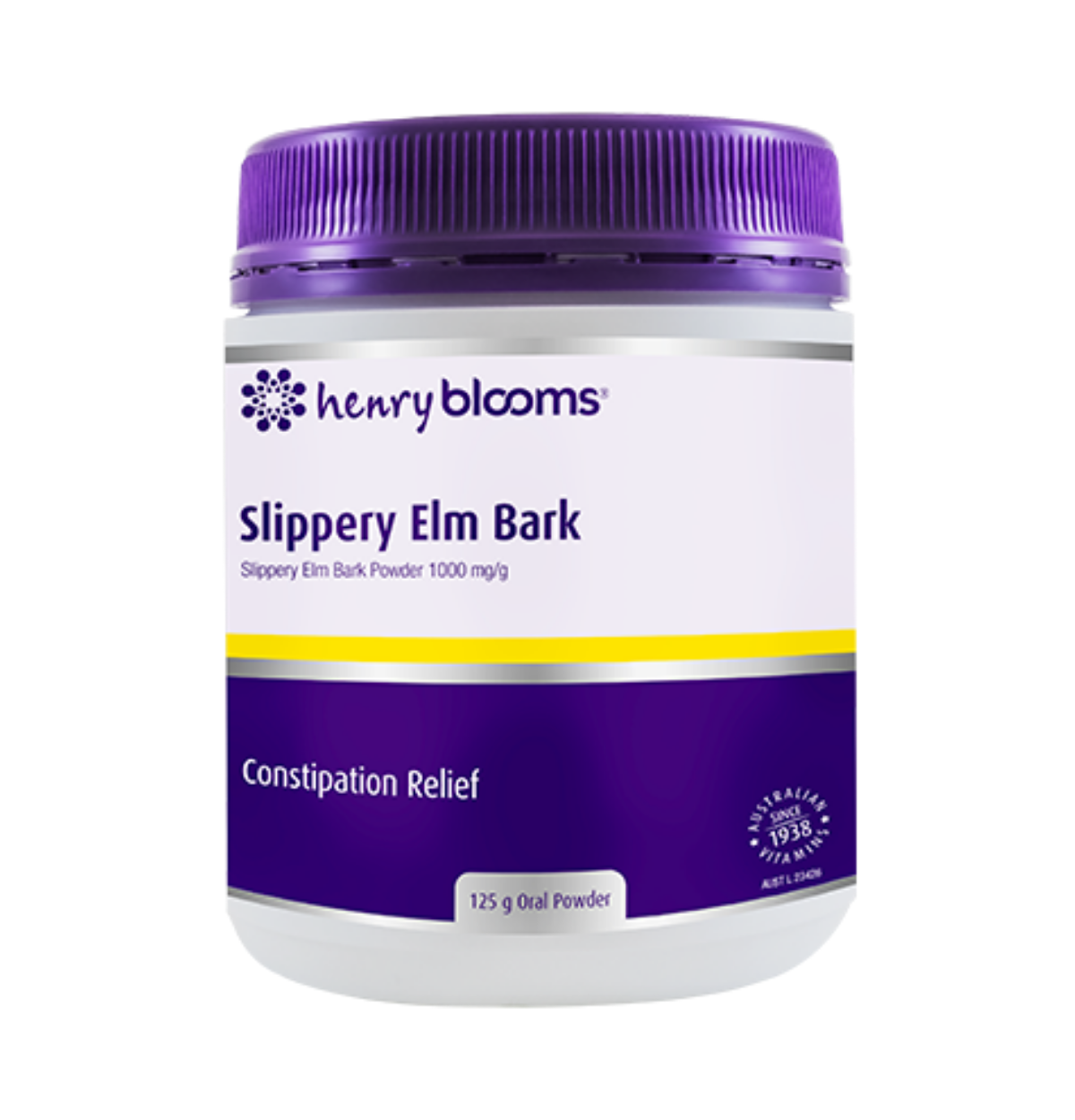 Henry Blooms Slippery Elm Bark Powder 125g-0