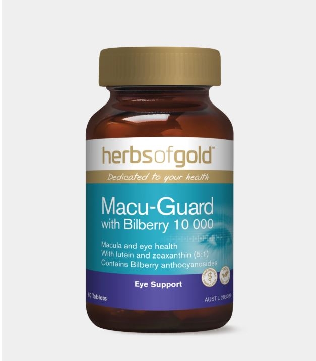 Herbs of Gold Macu-Guard with Bilberry 10000 90T-0