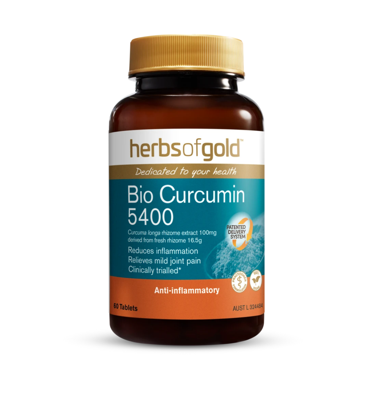 Herbs of Gold Bio Curcumin 4800+ 30 Cap