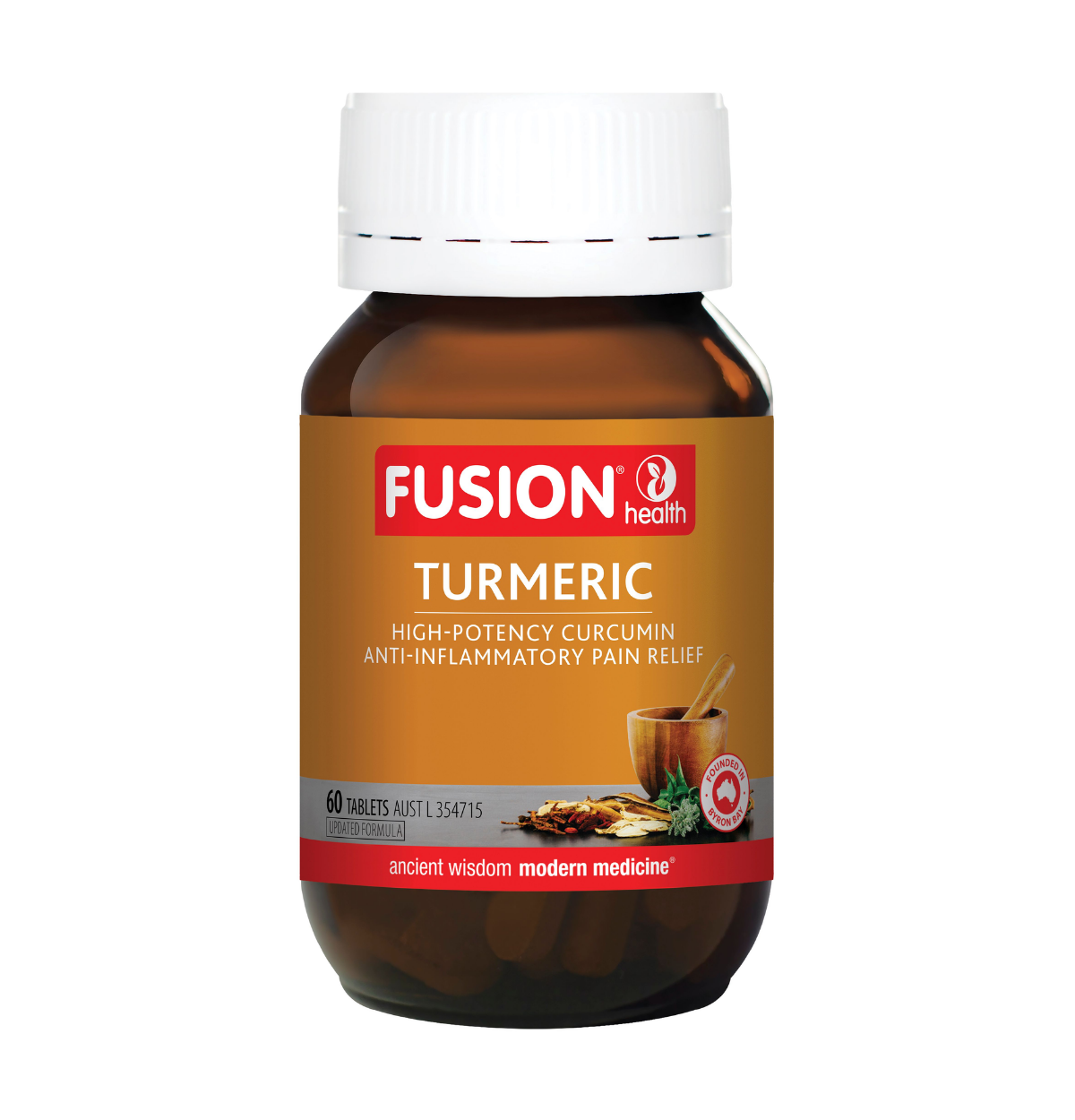 Fusion Turmeric High Potency 60 Tablets-0