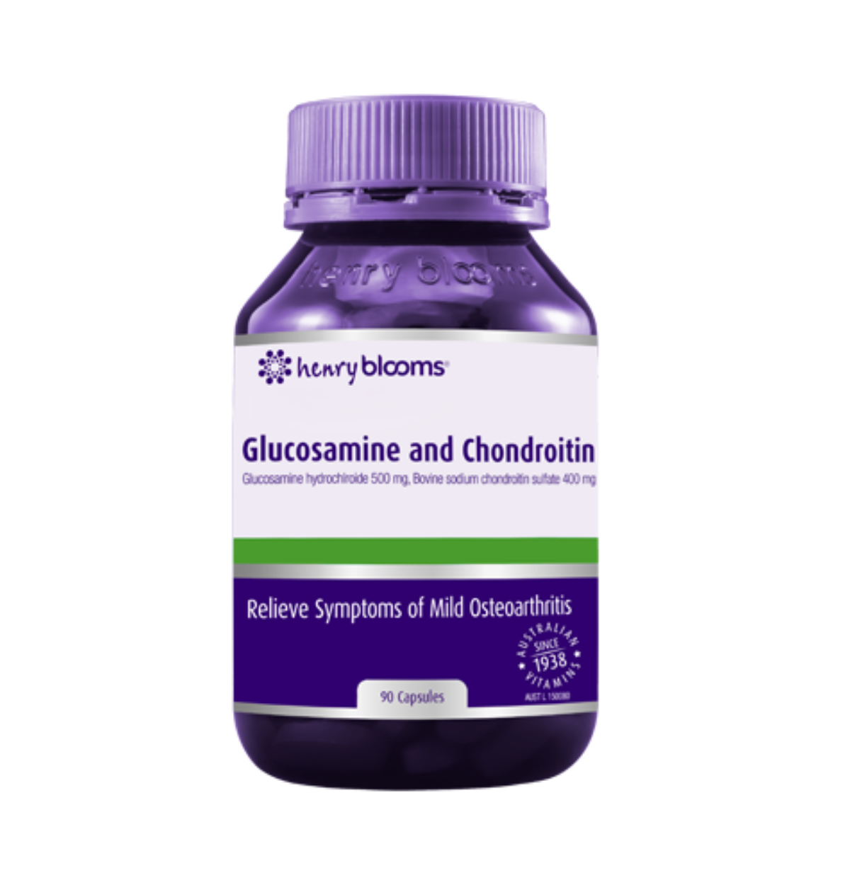 Henry Blooms Glucosamine and Chondroitin 90c-0