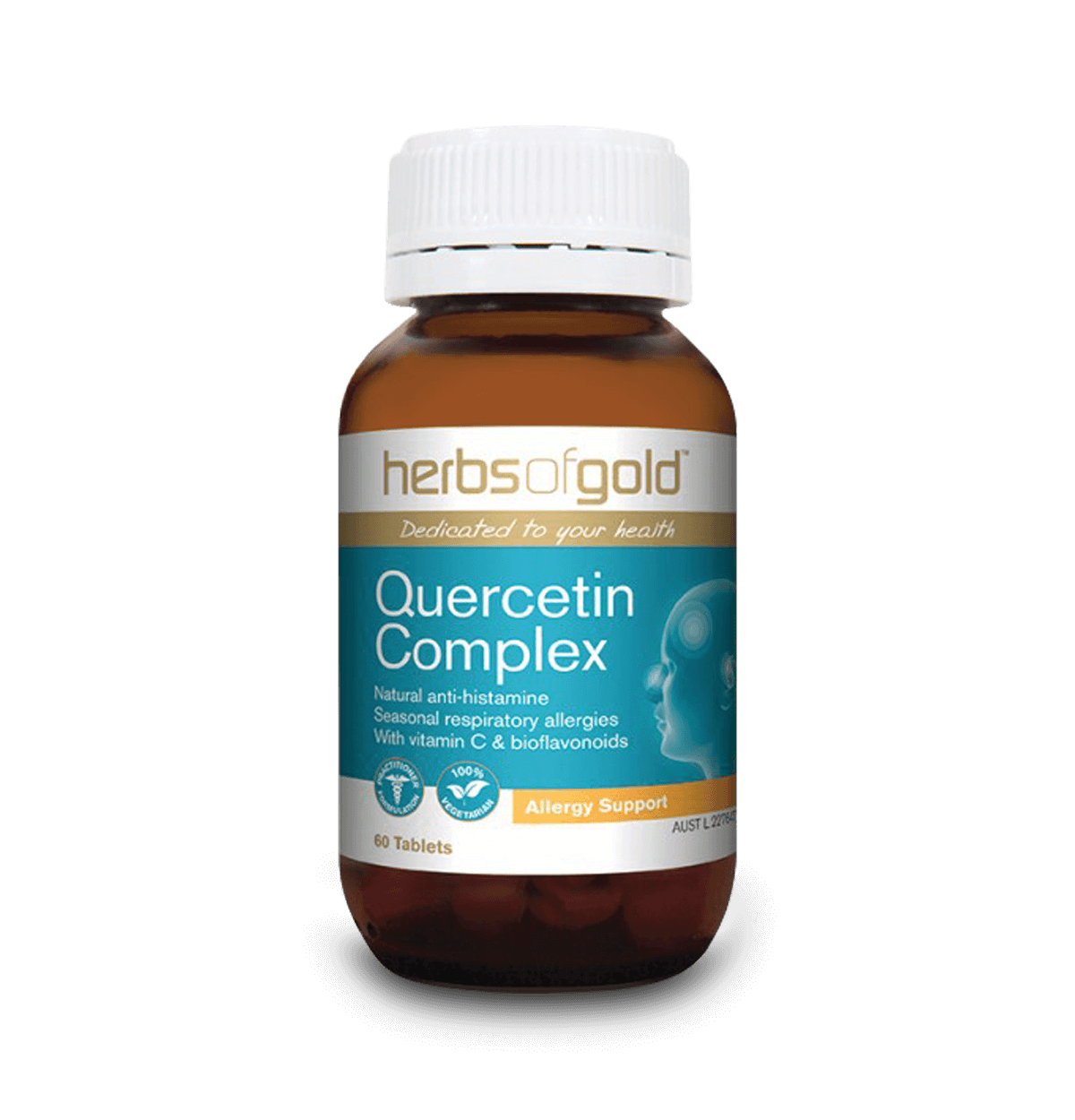 Herbs of Gold Quercetin Complex 60 Caps