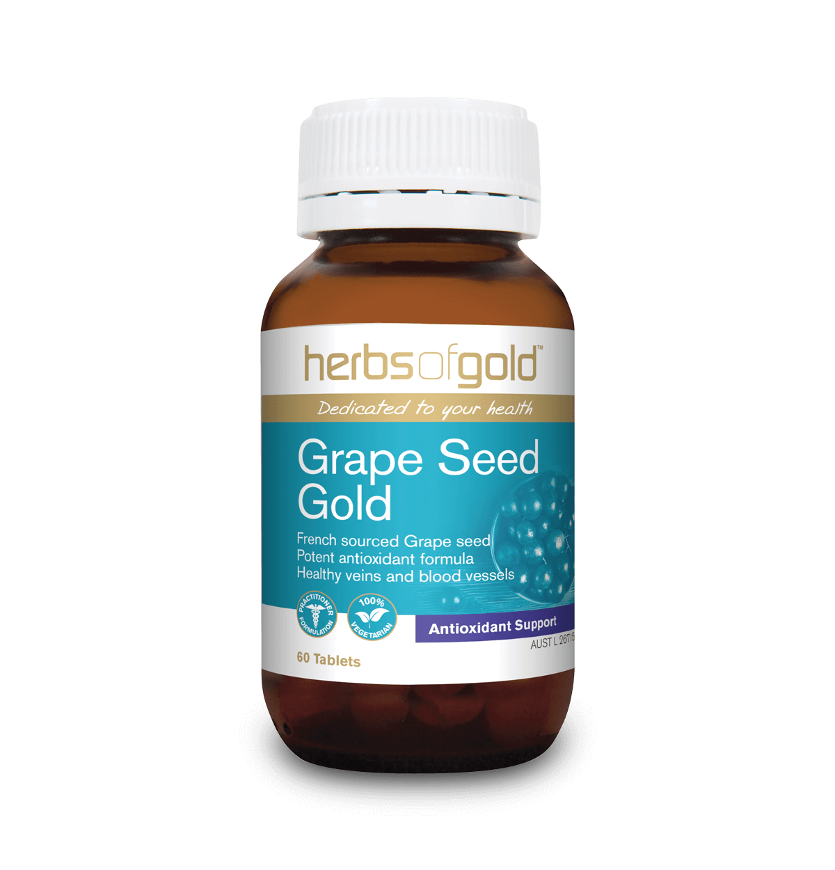 Herbs of Gold Grape Seed Gold 60T