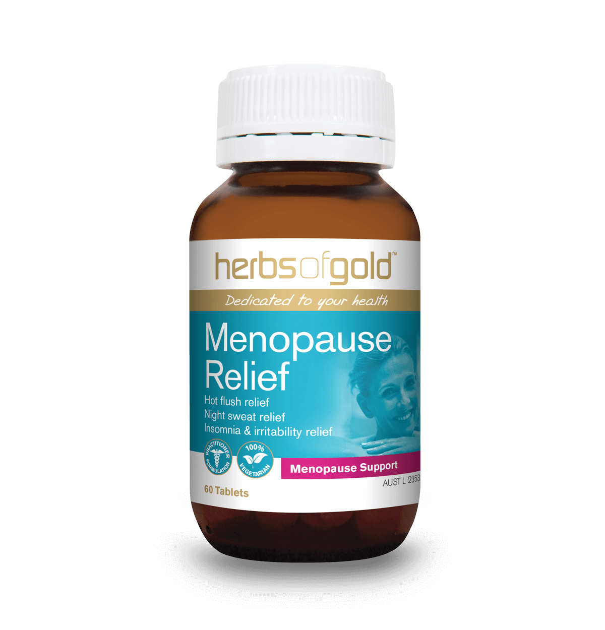 Herbs of Gold Menopause Relief 60T