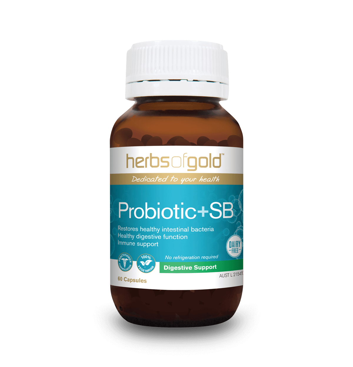 Herbs of Gold Probiotic Plus SB 60 Caps