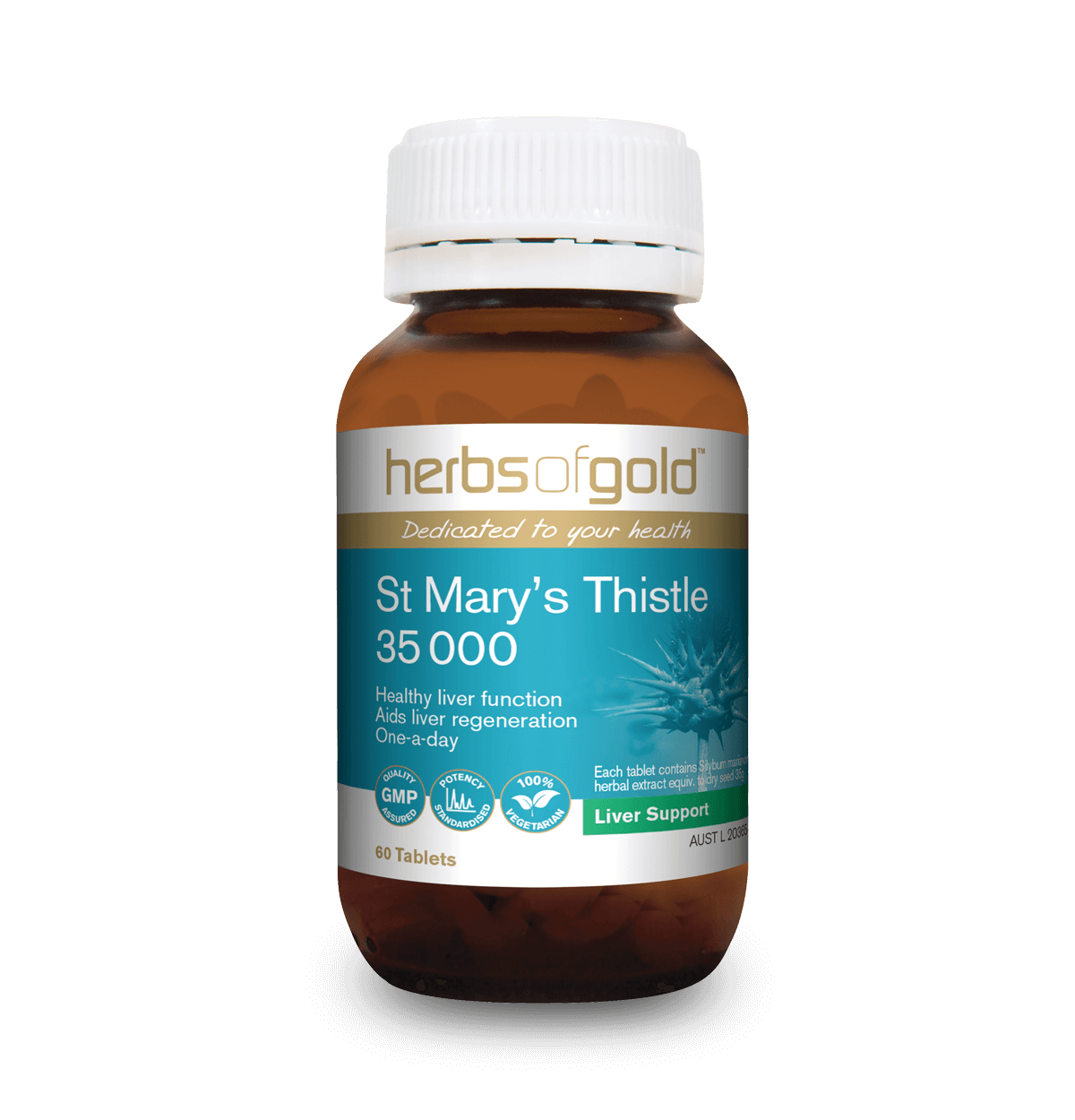 Herbs of Gold St Marys Thistle 35 000 60T