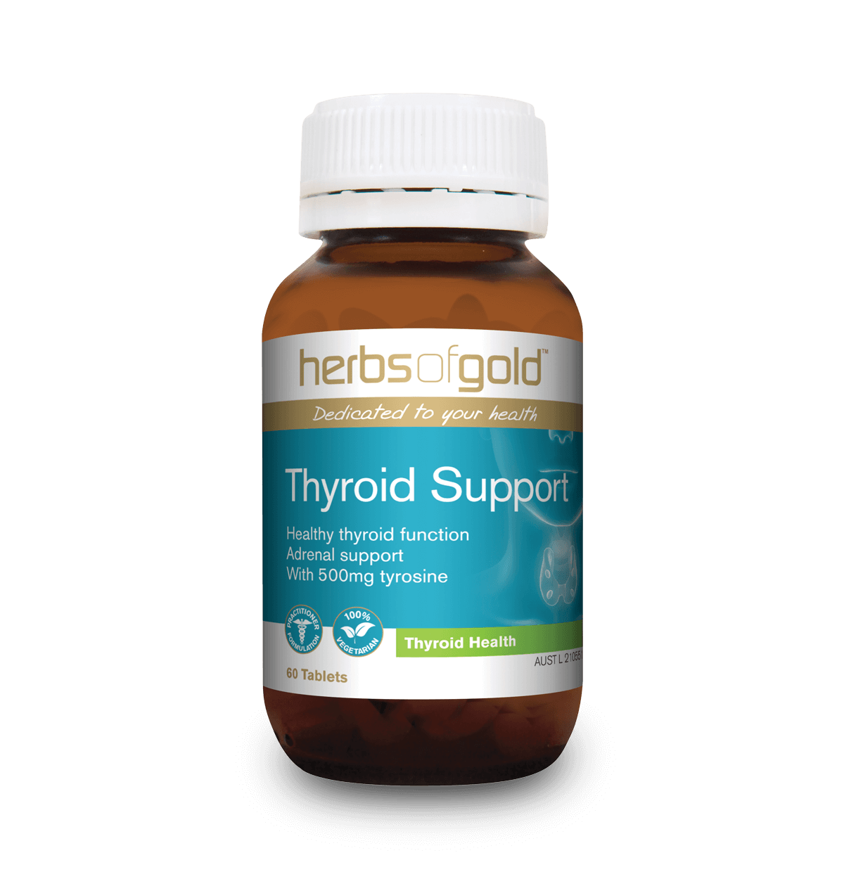 Herbs of Gold Thyroid Support 60T