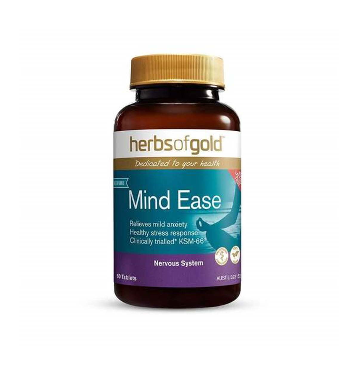 Herbs of Gold Mind Ease 60T-0