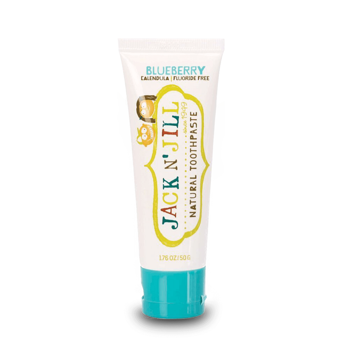 Jack N Jill Natural Toothpaste 50g Blueberry