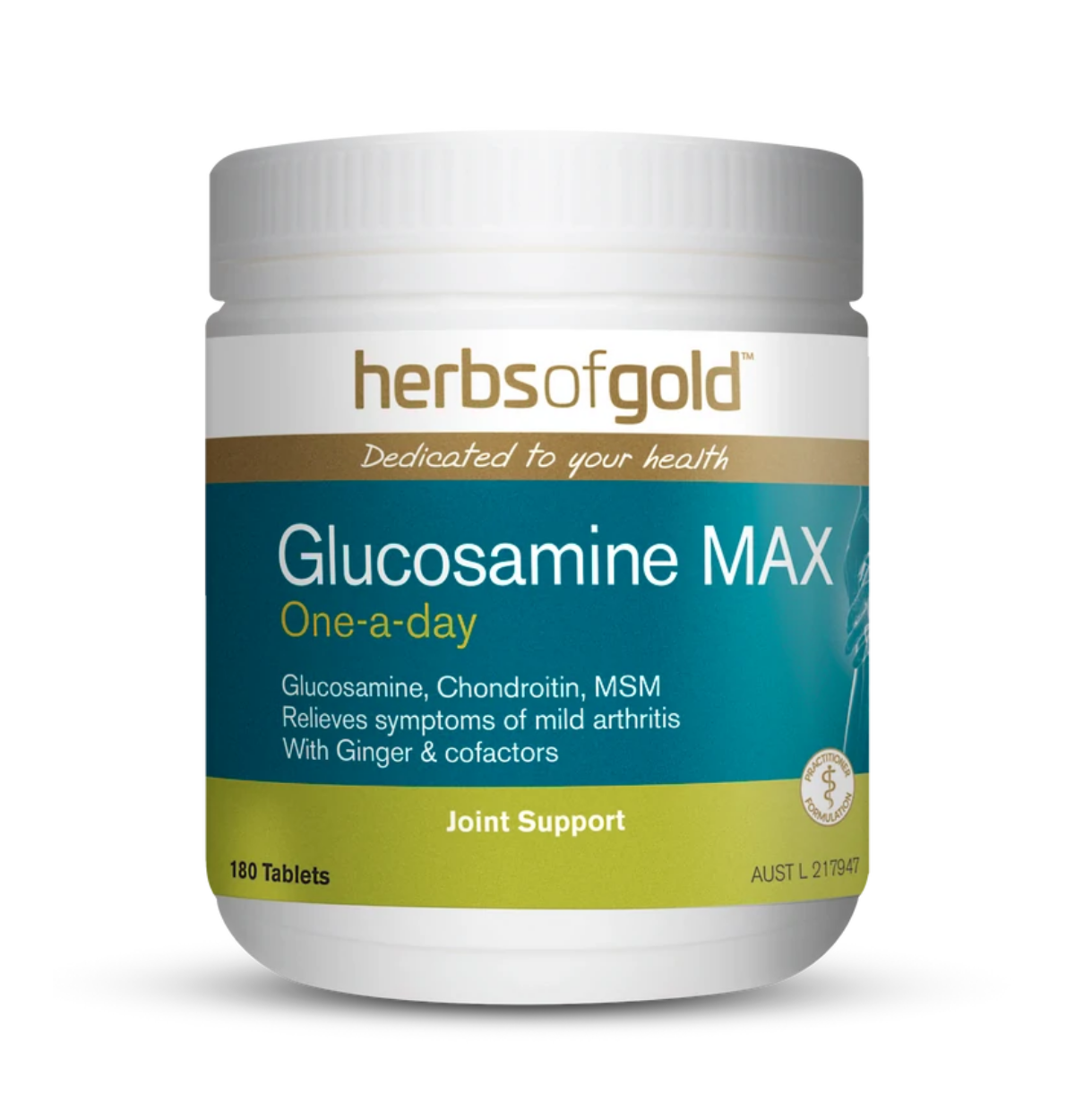 Herbs of Gold Glucosamine MAX 180 Tab
