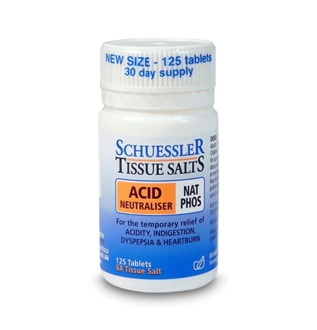 Martin & Pleasance Tissue Salts Nat Phos Acid Neutralisr 125T