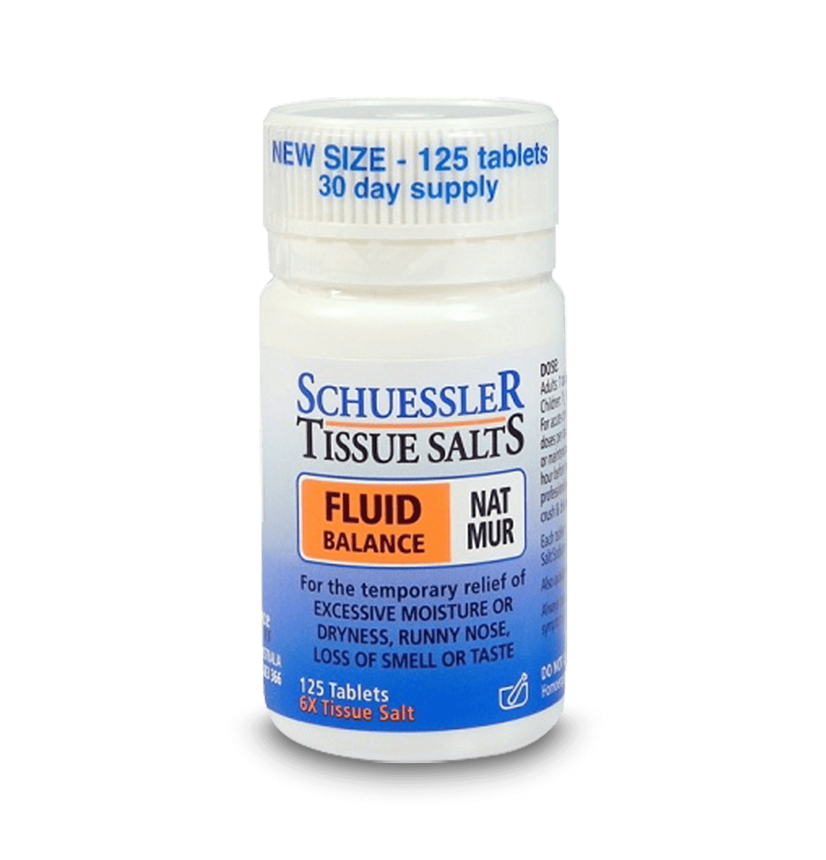 Martin & Pleasance Tissue Salts Nat Mur Fluid Balance 125T