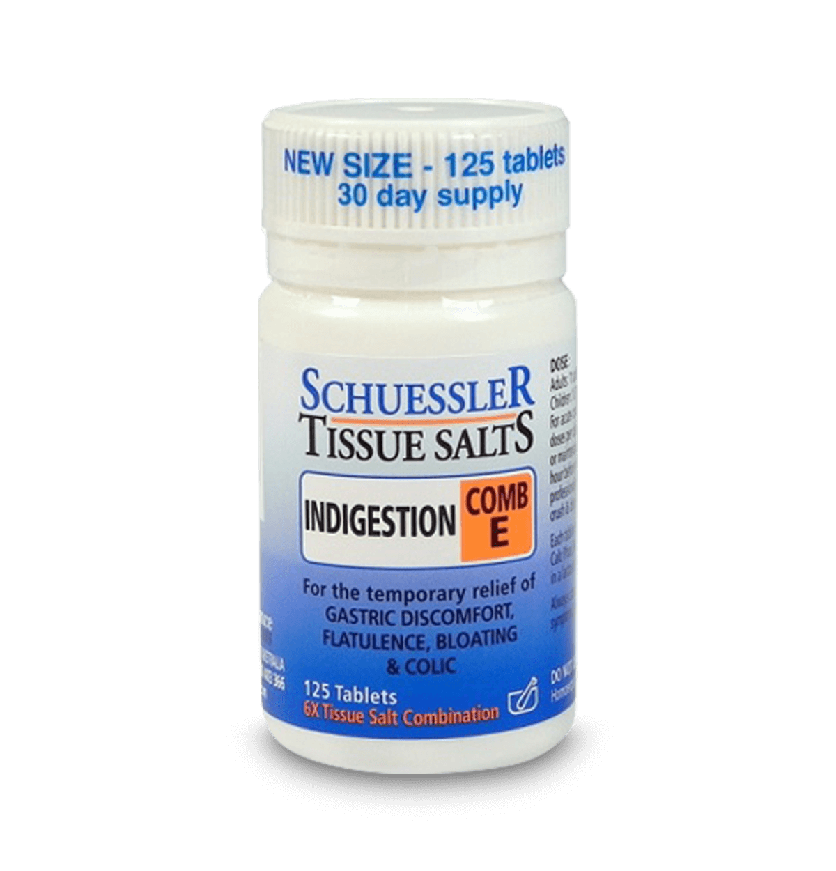 Martin & Pleasance Tissue Salts Comb E Indigestion 125T