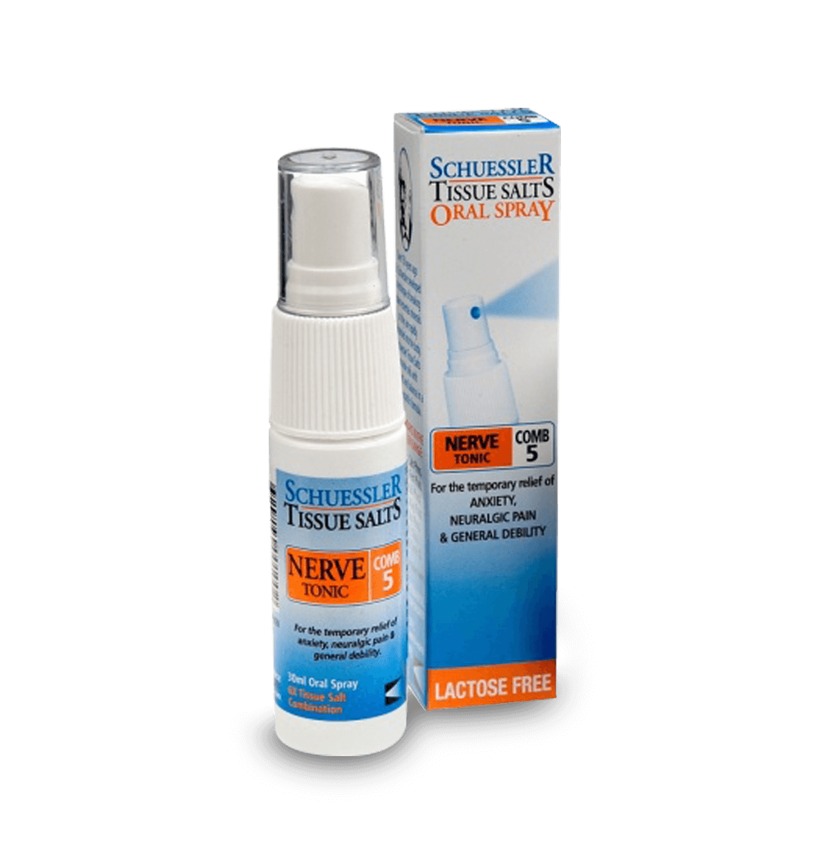 Martin & Pleasance Tissue Salts Comb 5 Nerve Tonic Spray 30ml