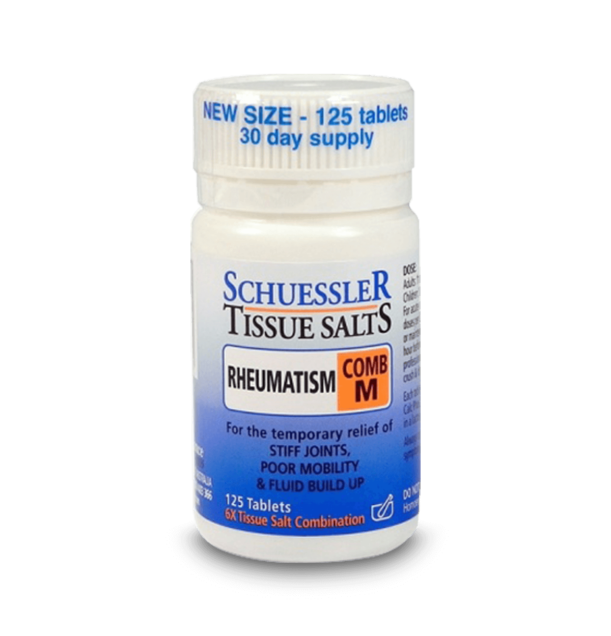 Martin & Pleasance Tissue Salts Comb M Rheumatism 125T