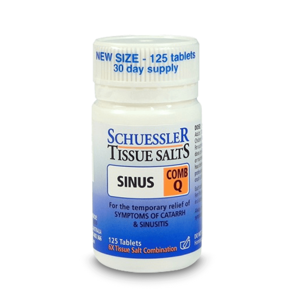 Martin & Pleasance Tissue Salts Comb Q Sinus 125T