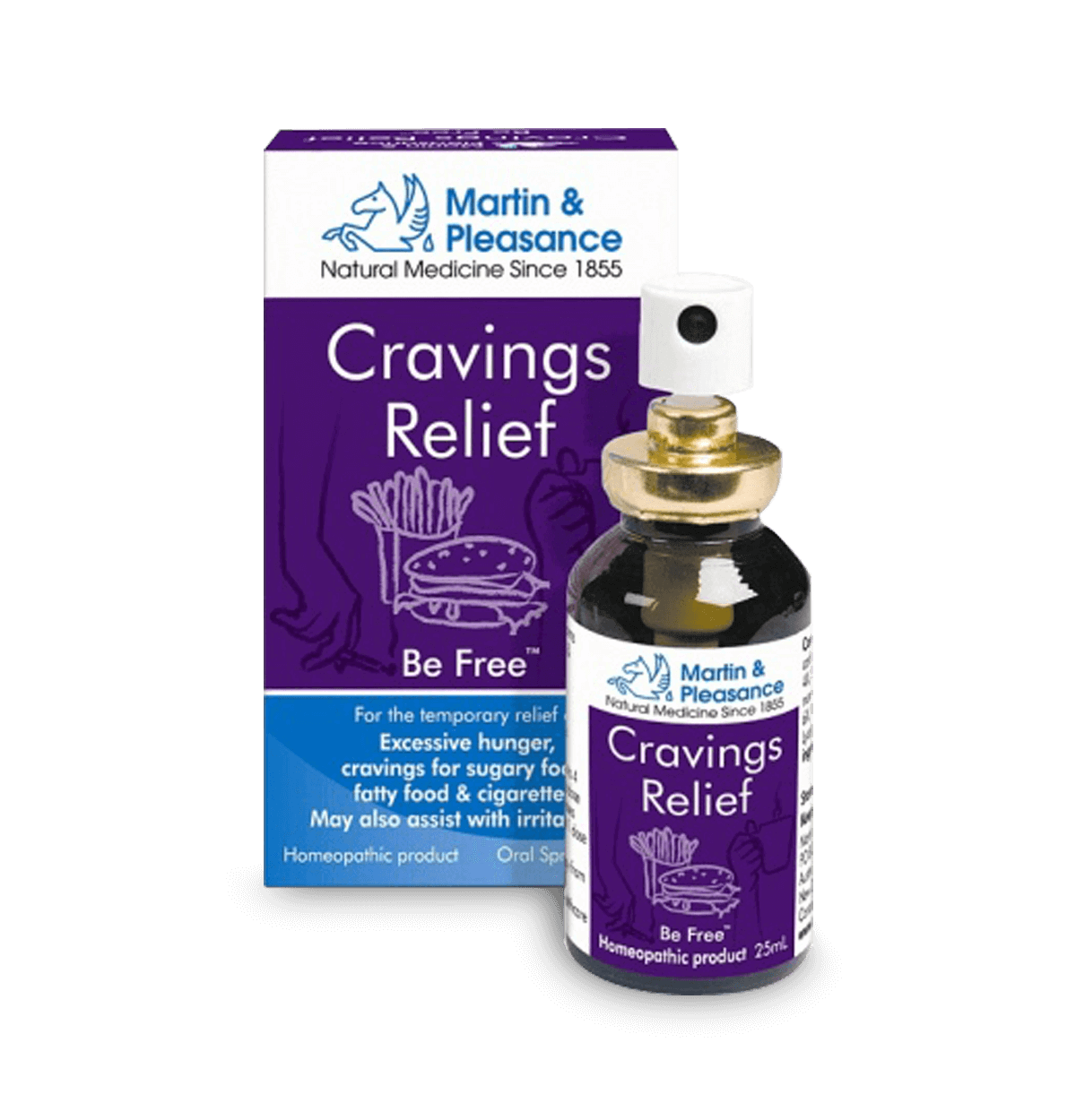 Martin & Pleasance Homeo Complex Cravings Relf Spray 25ml