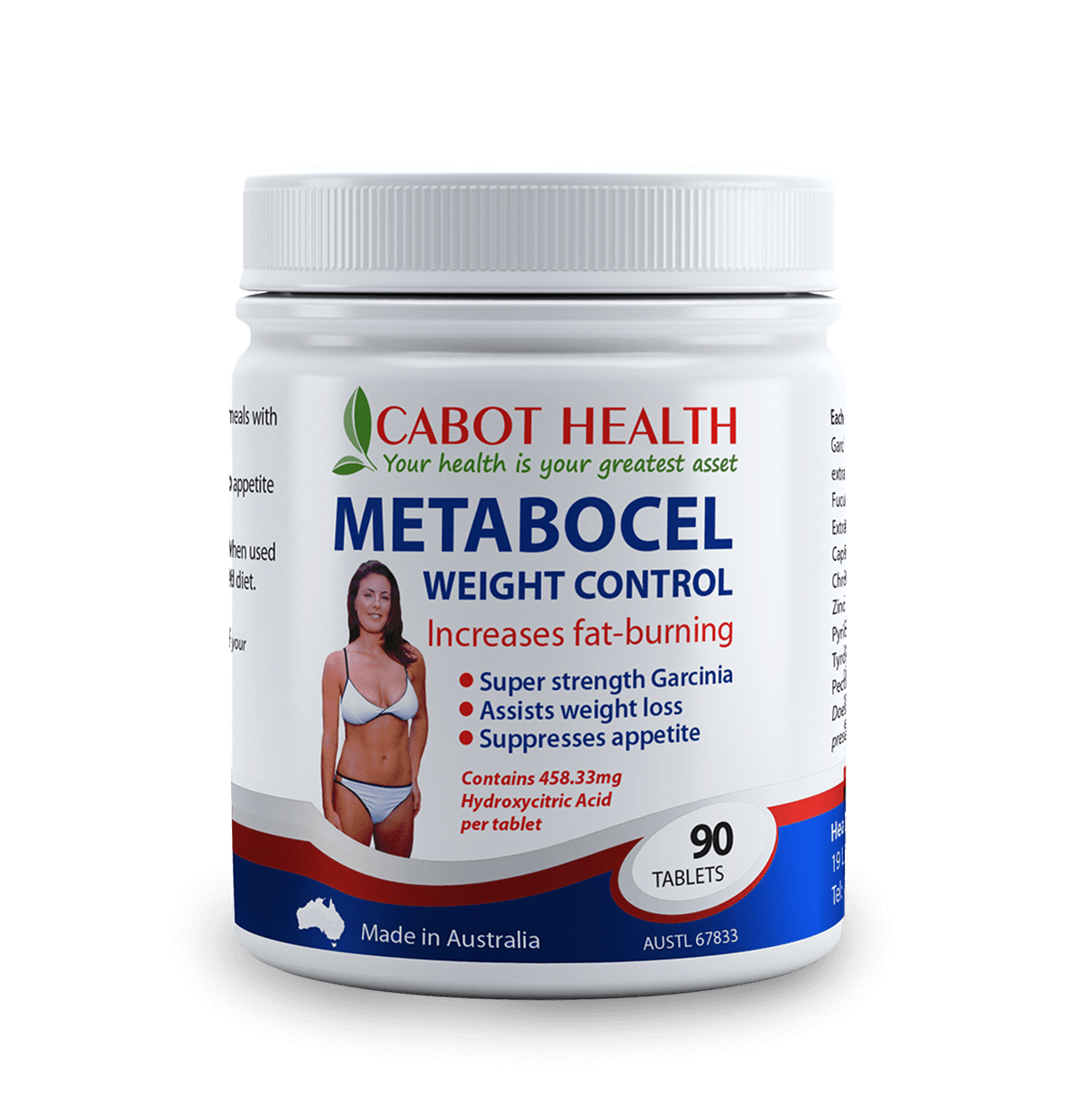 Cabot Health Metabocel Weight Control w Garcinia 90T
