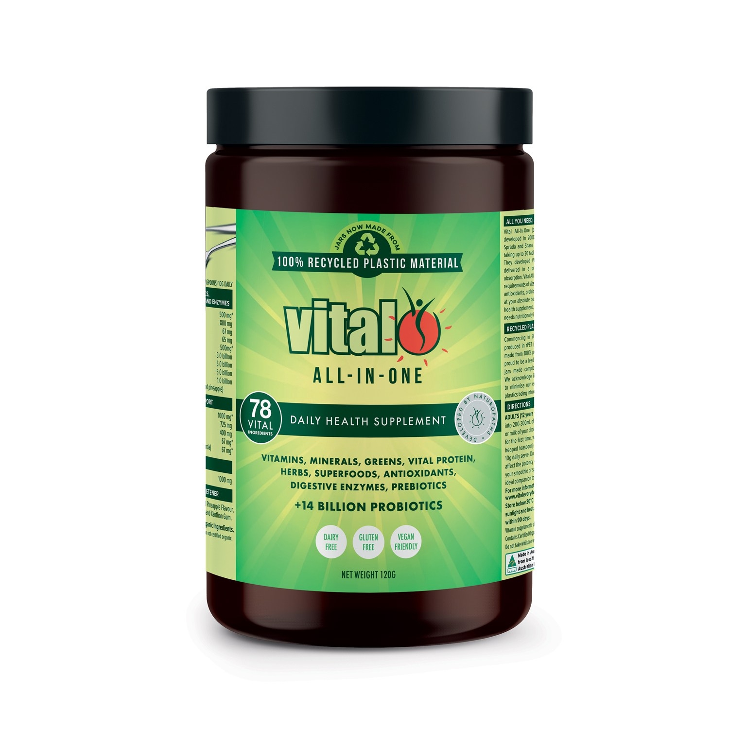 Vital All In One Greens 120g