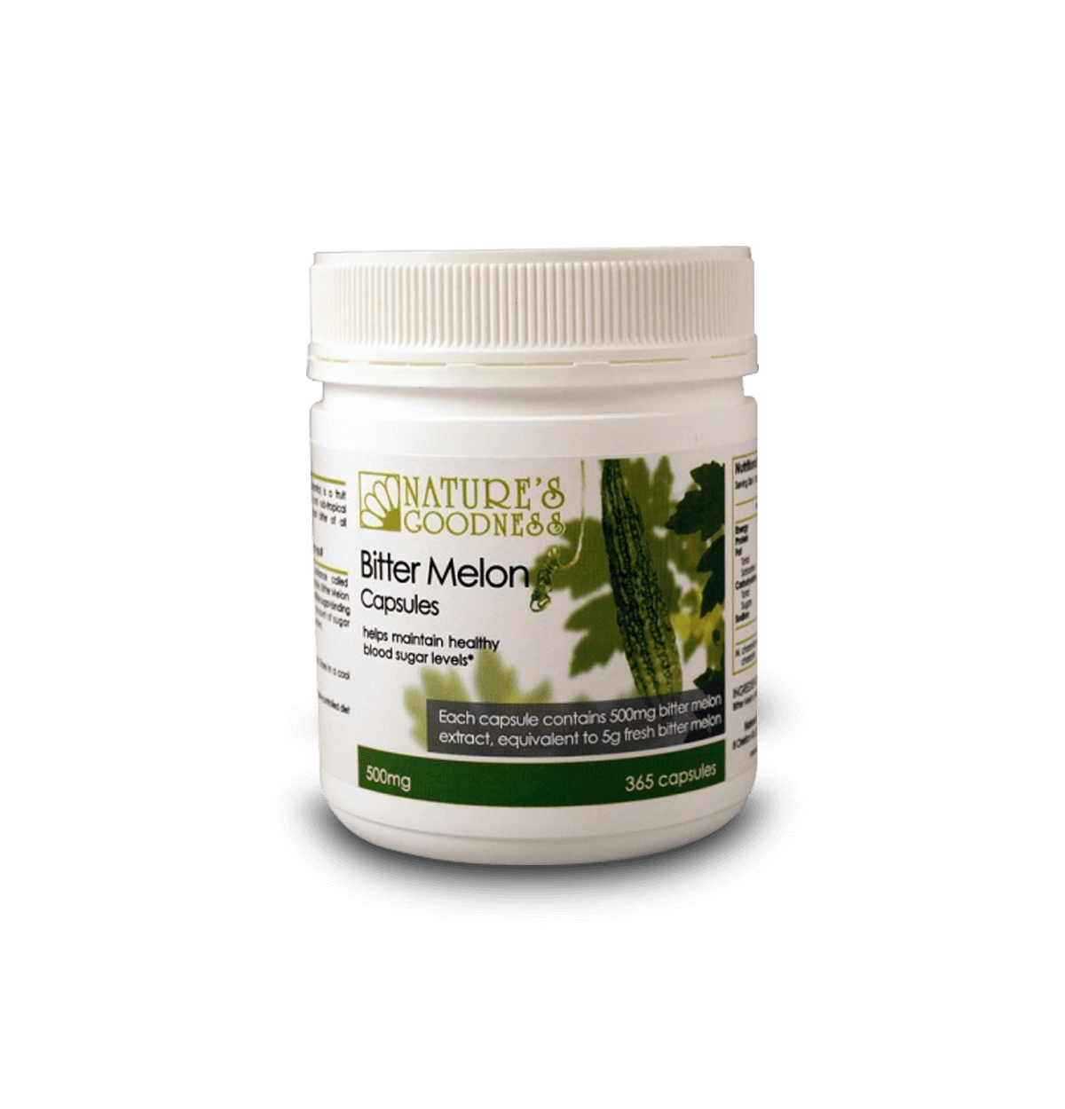 Natures Goodness Bitter Melon 500mg 365 capsules