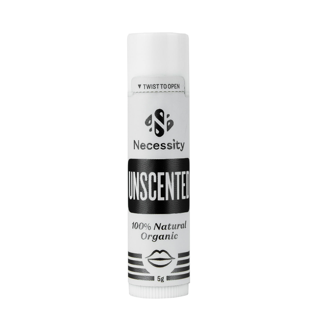 Necessity Organic Lip Balm Unscented-0