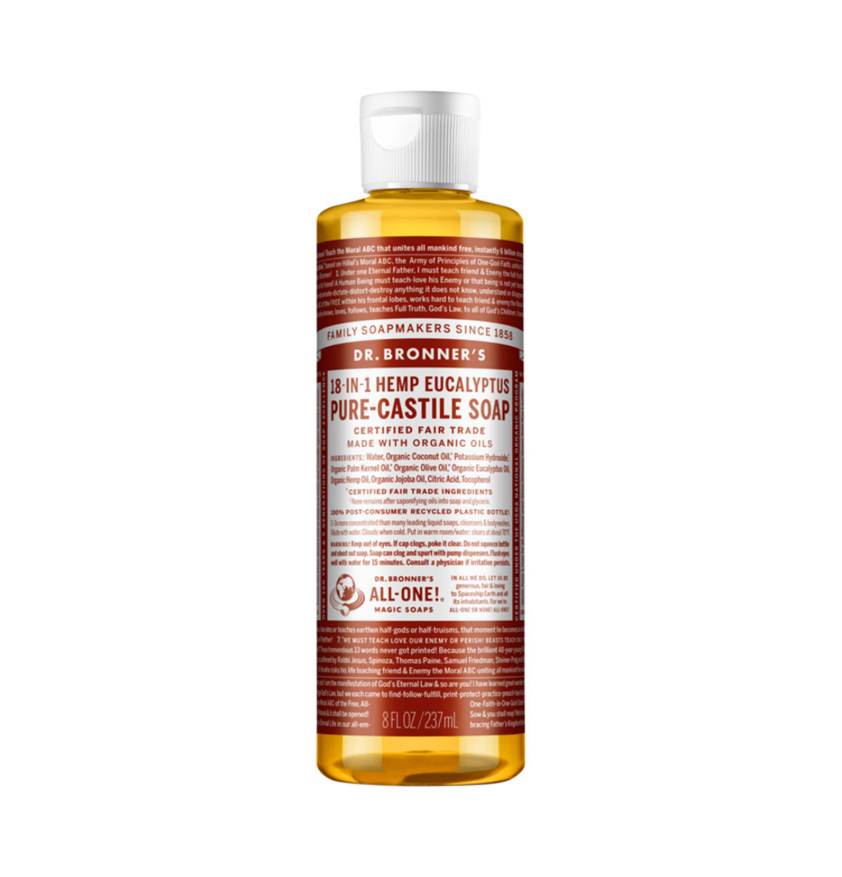 Dr Bronners Eucalyptus Castile Soap