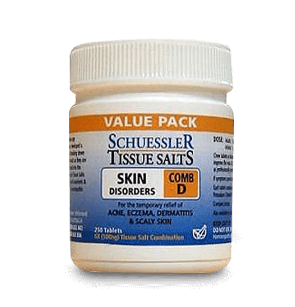 Martin & Pleasance Tissue Salts Comb D Skin Disorders 250T