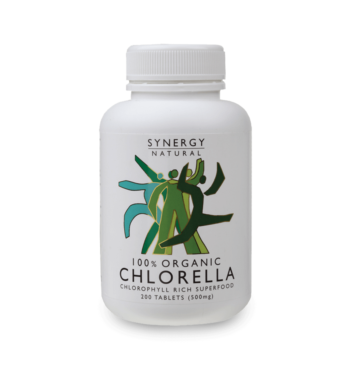 Synergy Natural 100% Organic Chlorella 200 x 500mg