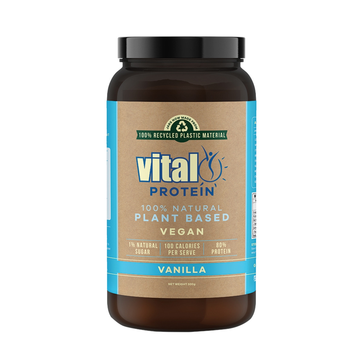 Vital Protein Pea Protein Isolate 500g Vanilla