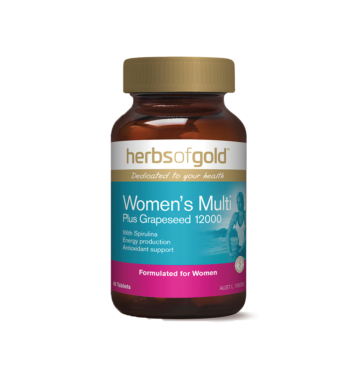 Herbs of Gold Women's Multi + 60T-0
