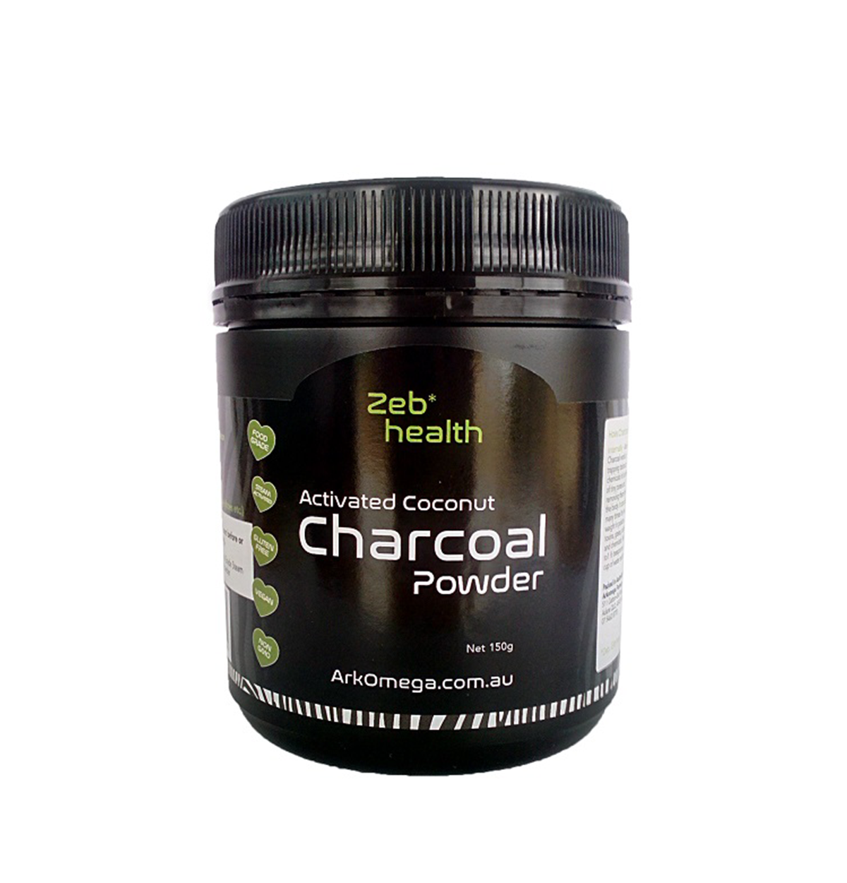 Zeb Health Activated Charcoal Powder 150g