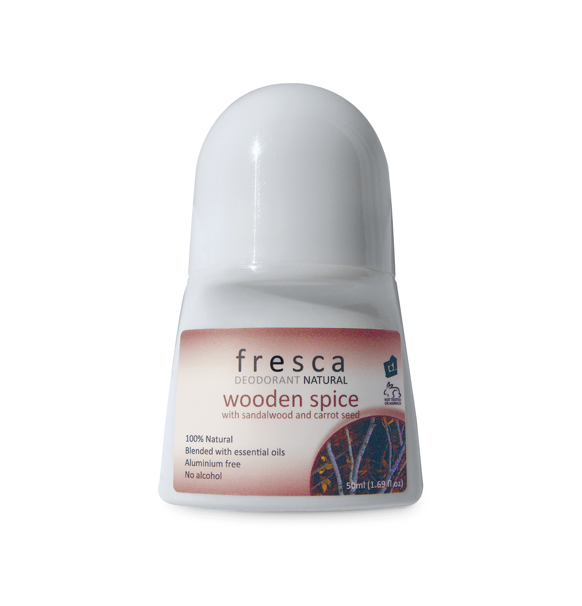 Fresca Natural Deodorant wooden spice