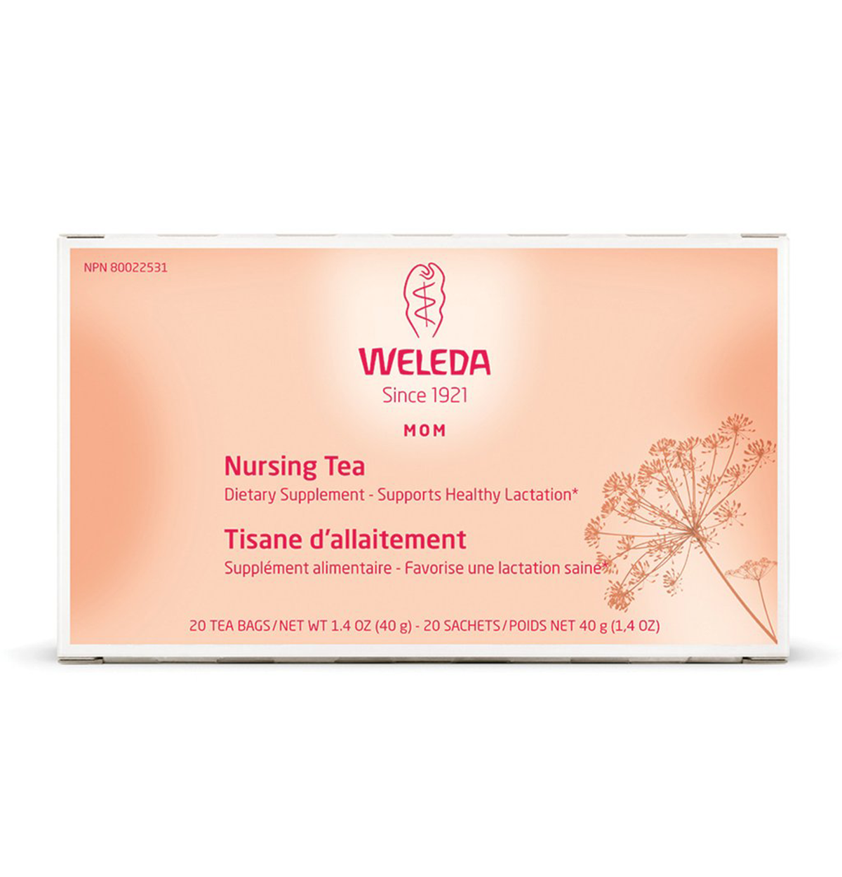 Weleda Nursing Tea x 20 Tea Bags 40g