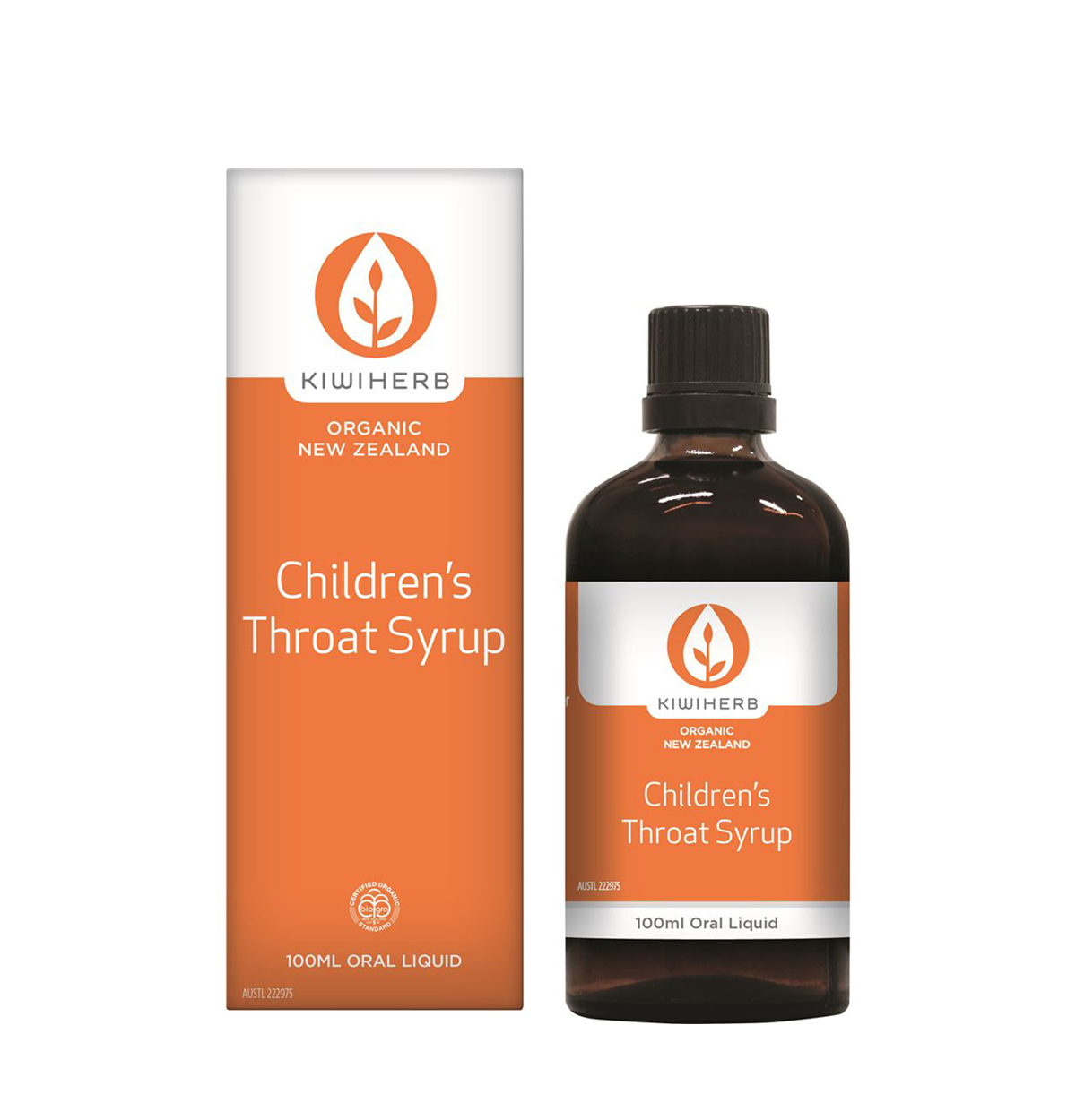 KiwiHerb Children's Throat Syrup