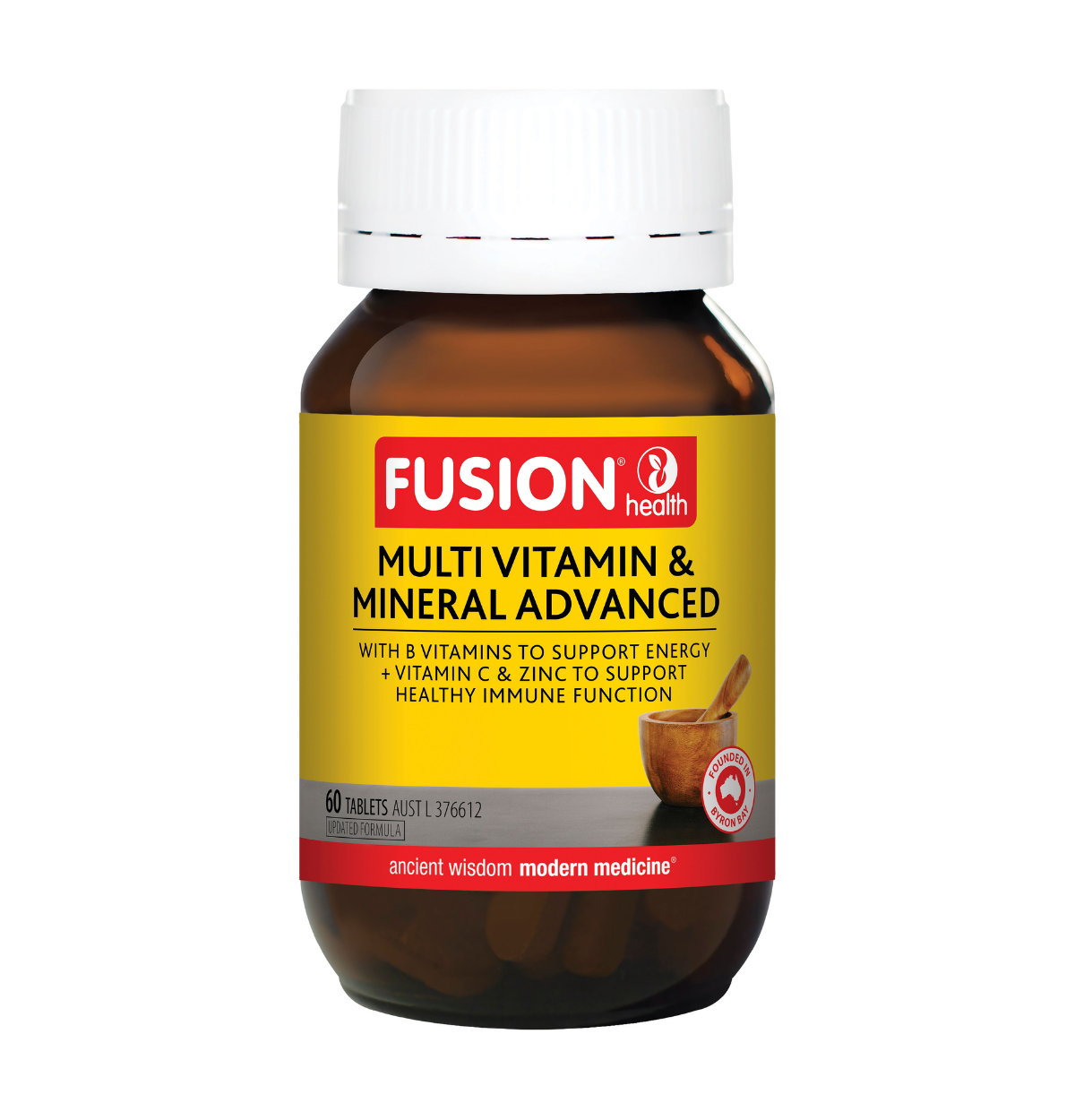 Fusion Multi-Vitamin & Mineral Advanced 60 Tabs-0
