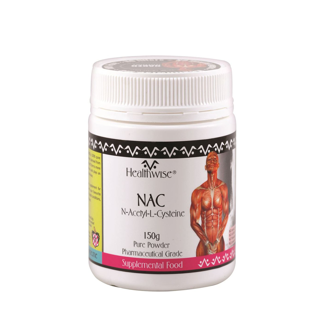 Healthwise NAC (N-Acetyl-L-Cysteine) 150g Powder