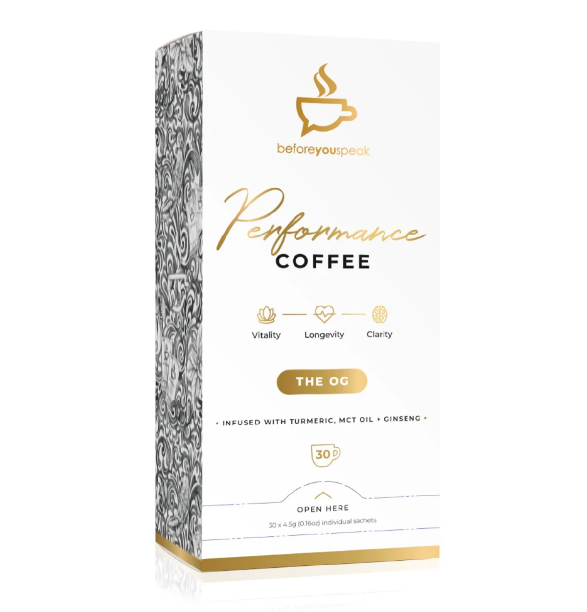 Before You Speak Performance Coffee - The OG