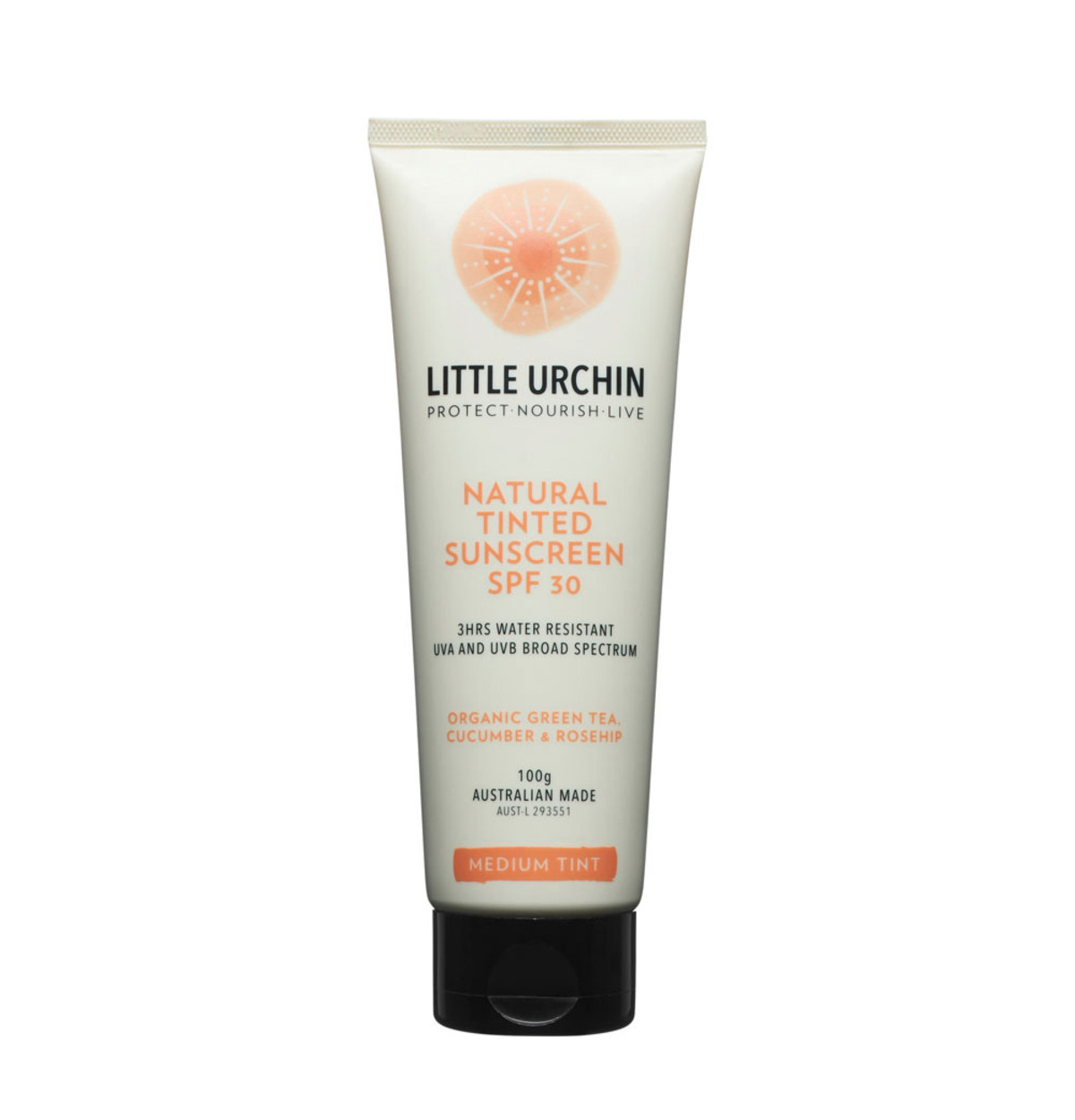 Little Urchin Natural Tinted Sunscreen SPF 30 100g-0