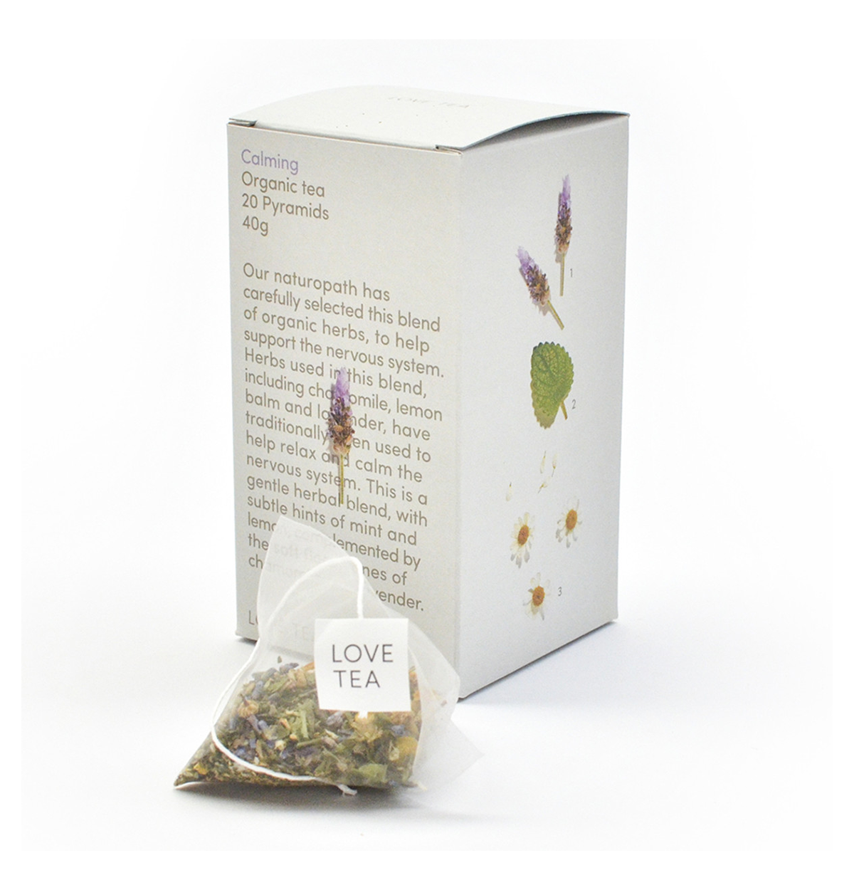 Love Tea Organic Calming Tea x 20 Pyramids-0
