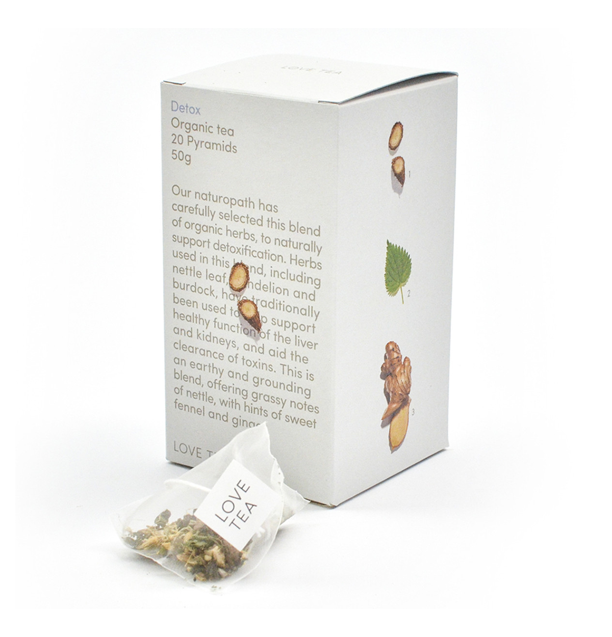 Love Tea Organic Detox Tea x 20 Pyramids-0