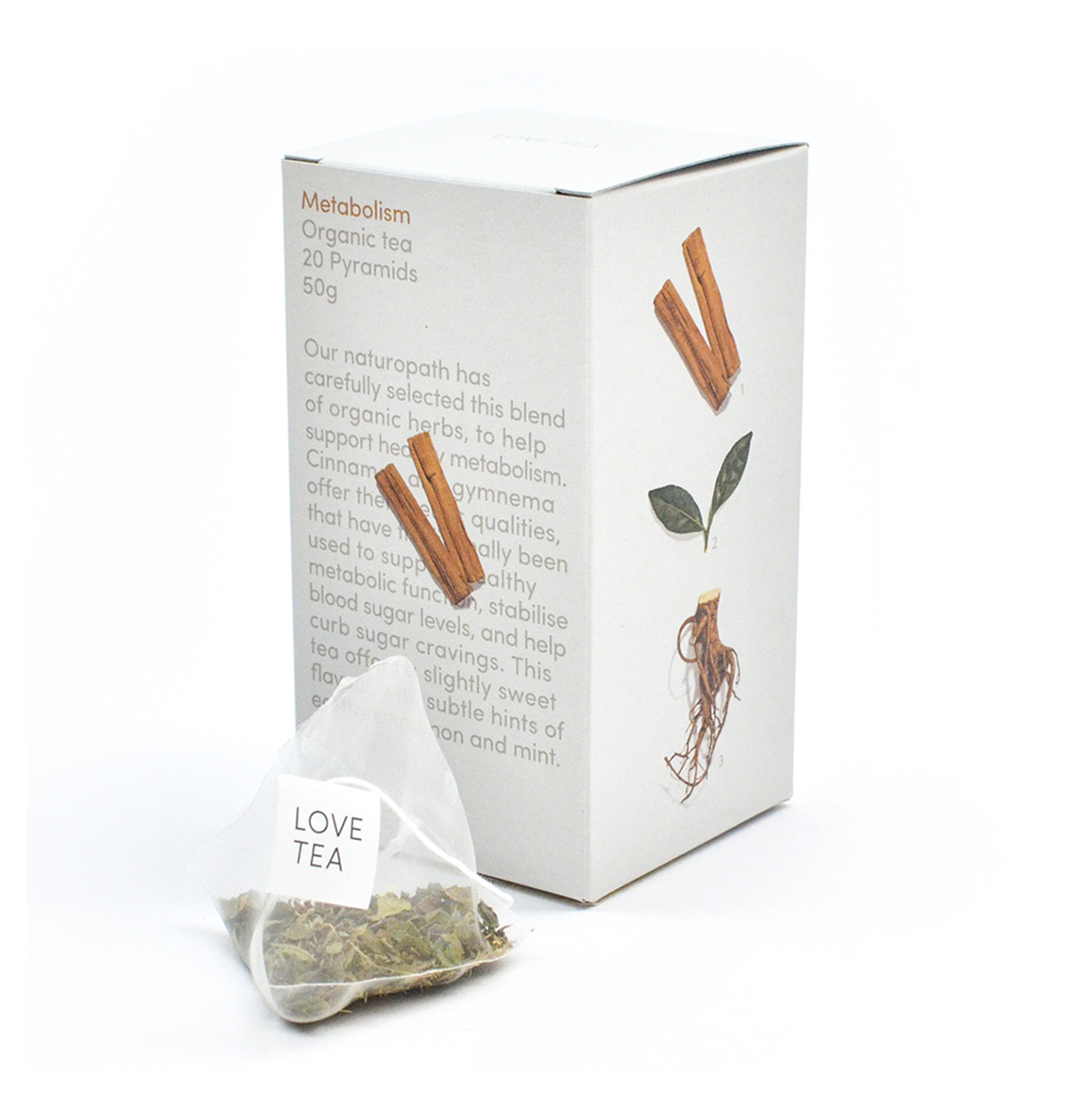 Love Tea Organic Metabolism Tea x 20 Pyramids-0
