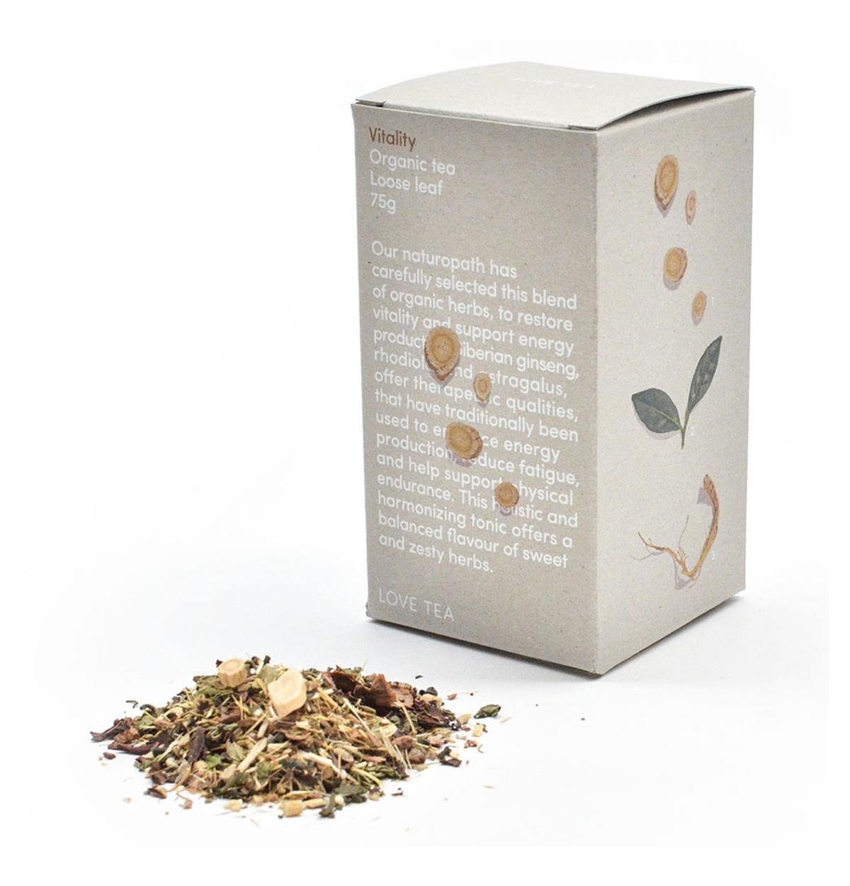 Love Tea Organic Vitality Tea Loose Leaf 75g-0