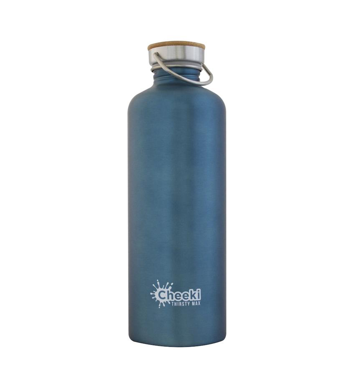 Steel Bottle Teal 'Thirsty Max' 1.6L