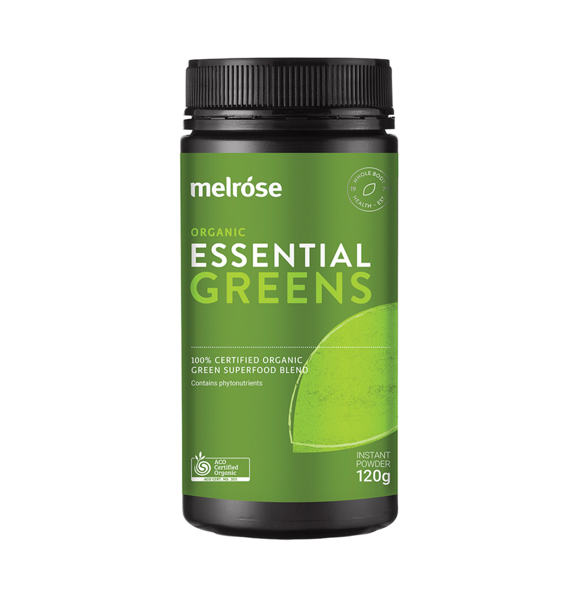 Melrose Organic Essential Greens 120g Powder-0